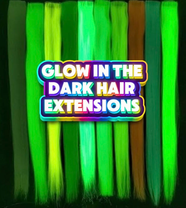 Ghostly Glow Hair Bundle set (5pc)