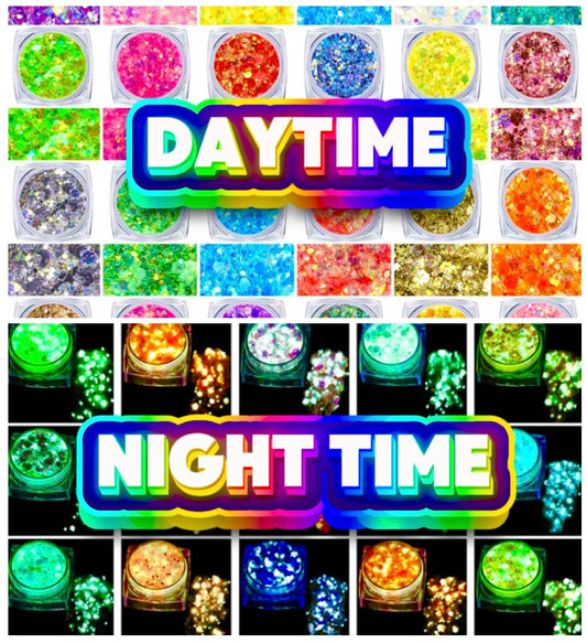 Ghosty glow Face and Body Glitter 1pc