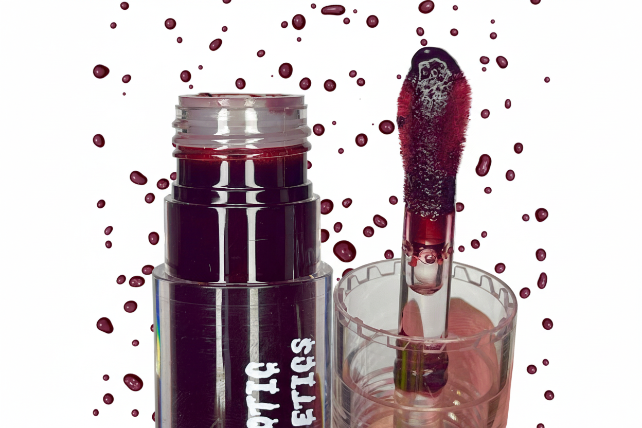 Rainbow Bite Lip Stain “Burgundy Red”