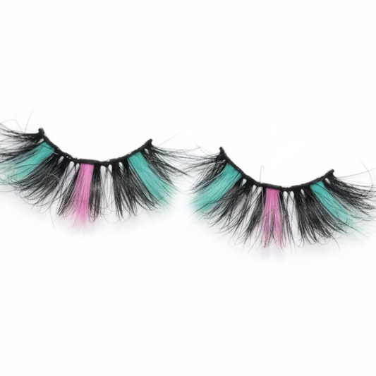 “Dinosaur Baddie ” Faux Mink Lashes