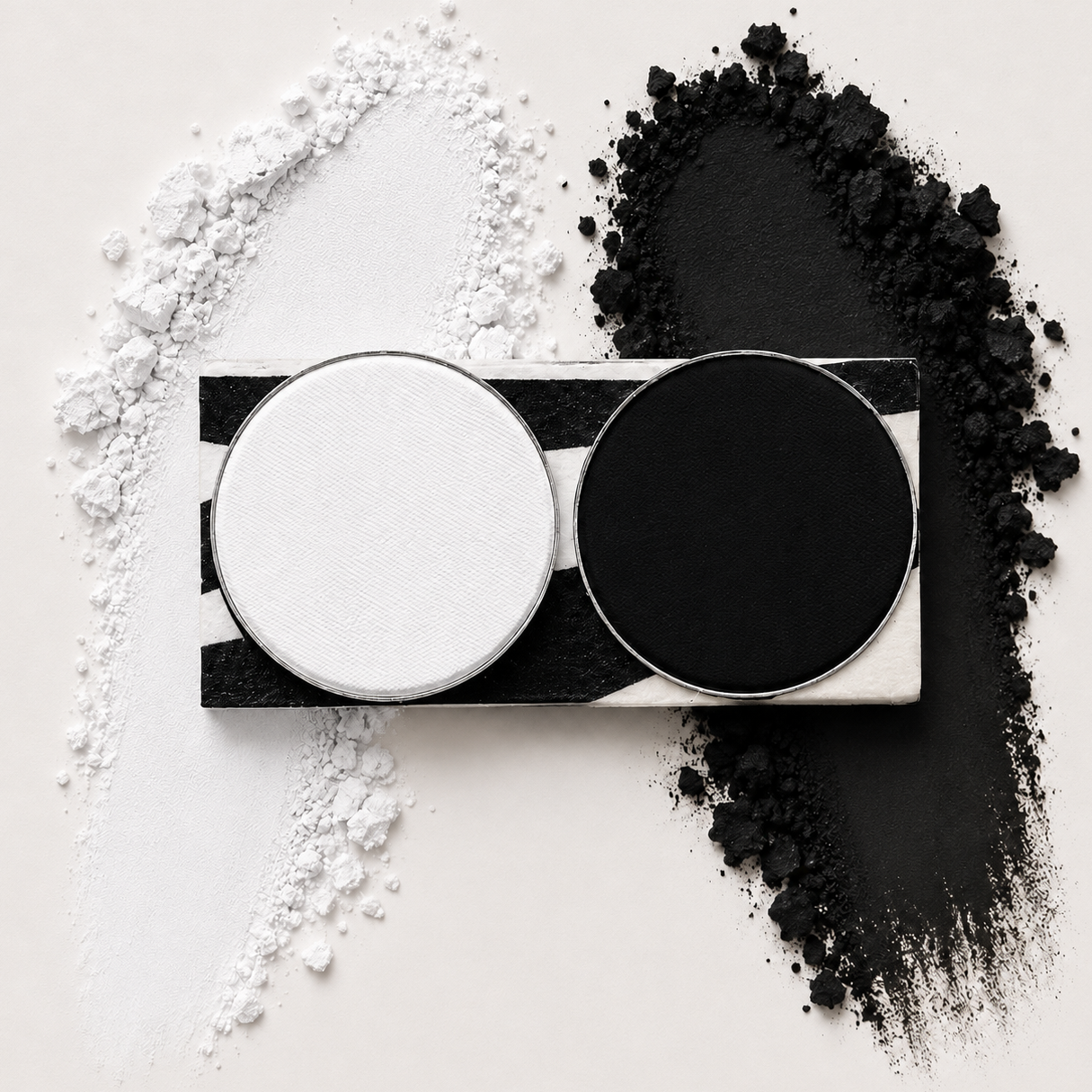 Matte White + Black Duo