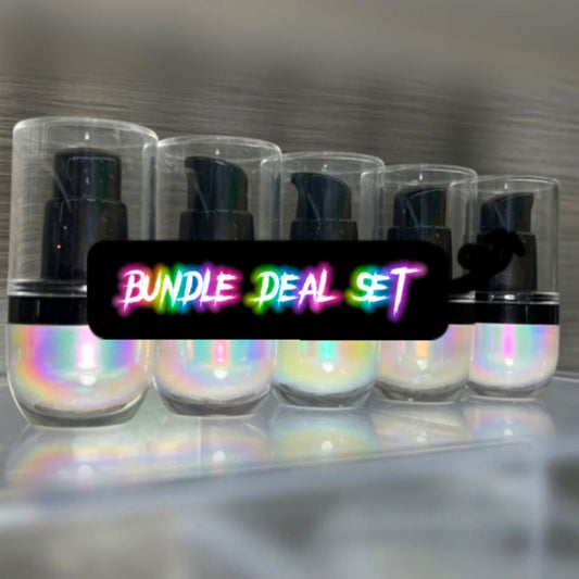 Rainbow Pearl Face Glow Bundle Set 5pc PREORDER ONLY