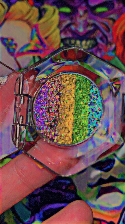 Dark Rainbow Prism Shadow Topper