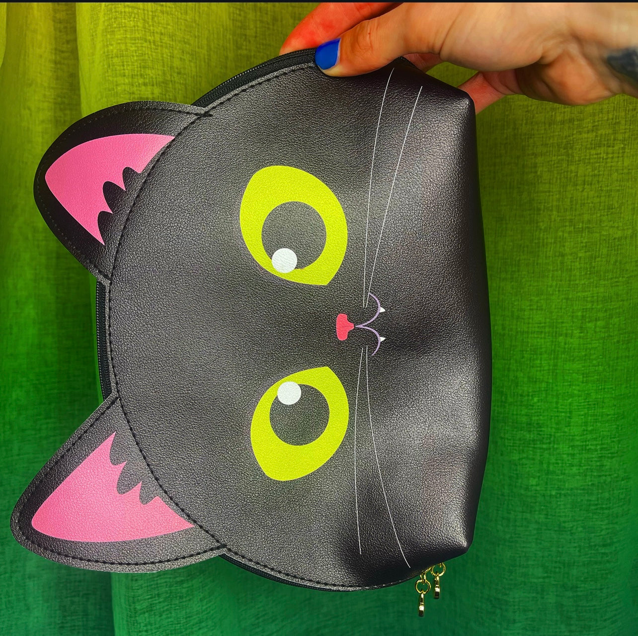 Kitty Makeup Bag