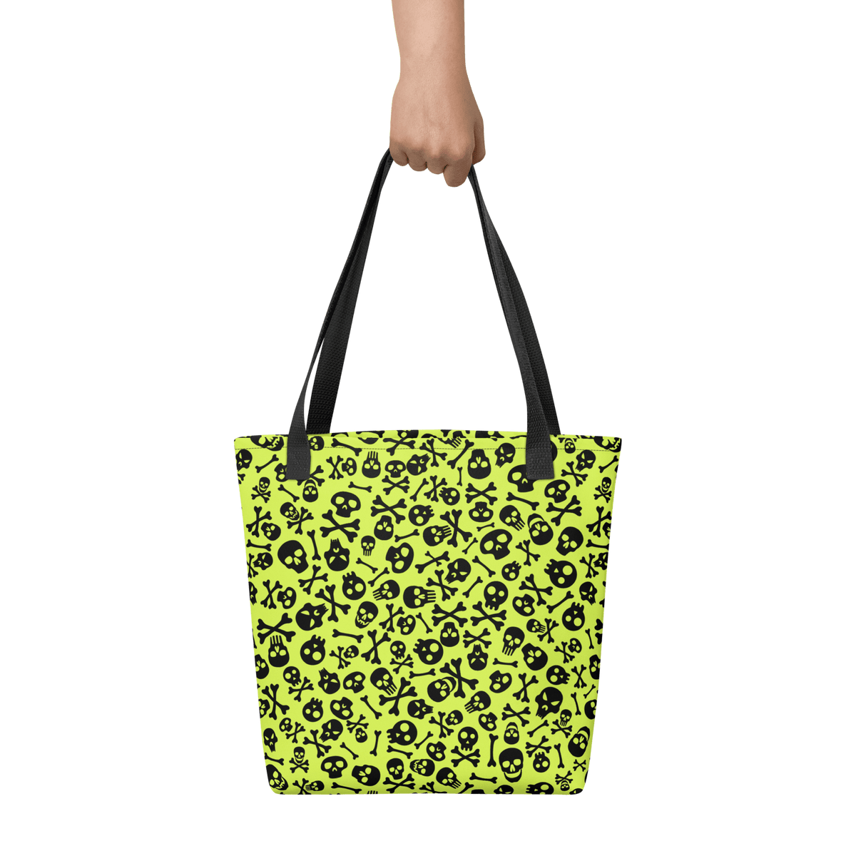 Lime Bones Quality Tote bag