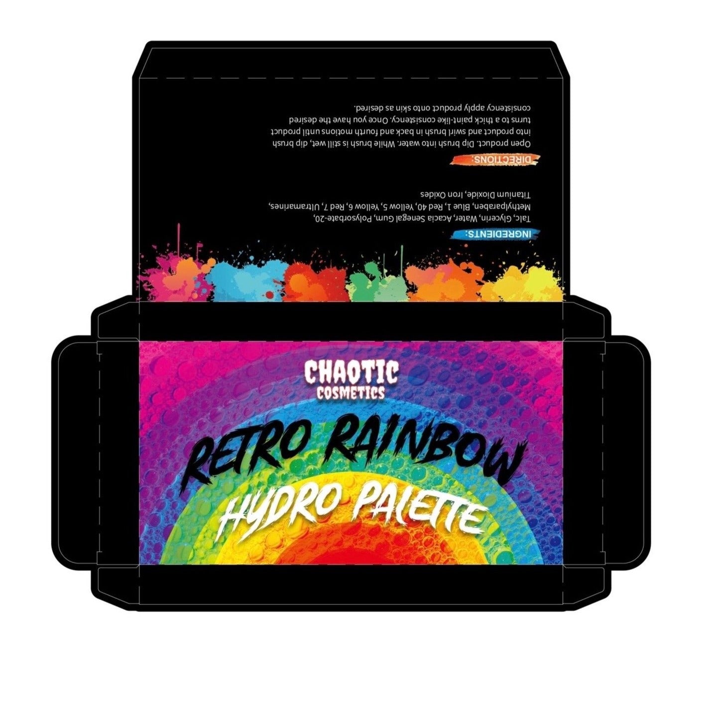 Retro Rainbow Hydro Palette