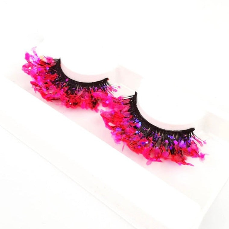 "Bold Baddie" Glitter Lashes