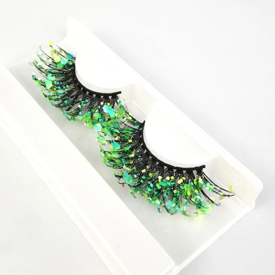 "Beam Me Up" Glitter Lashes