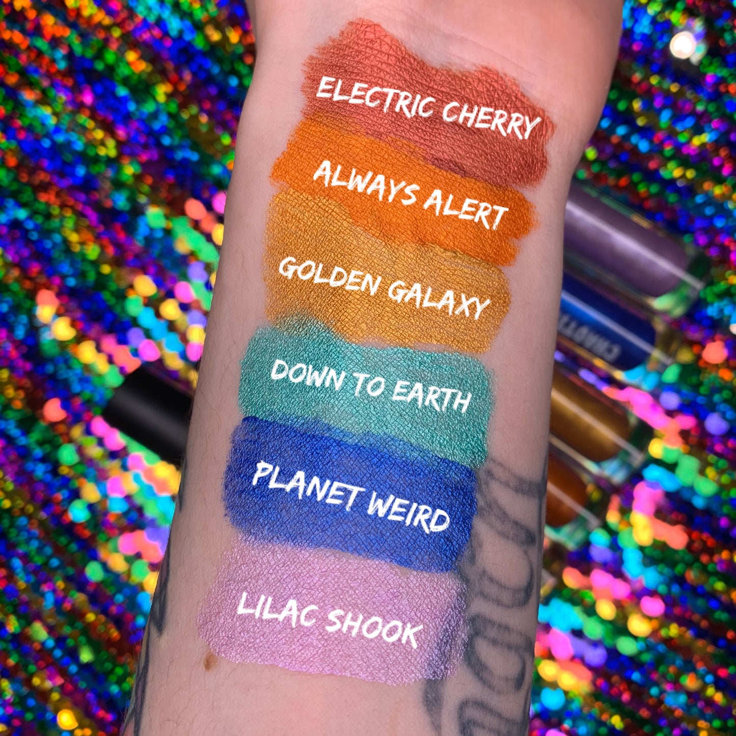"Down to earth" Mettalic Lipstick
