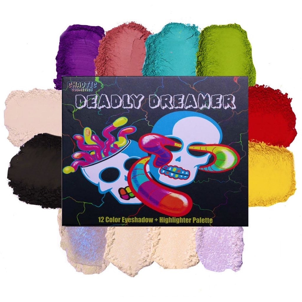 Deadly Dreamer 3D Eyeshadow + Highlighter Palette