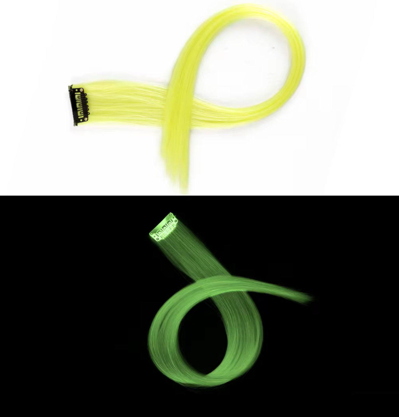 Ghostly Glow Hair extension (1pc)