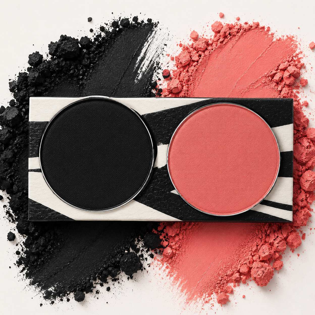 Coral Pink + Black Duo