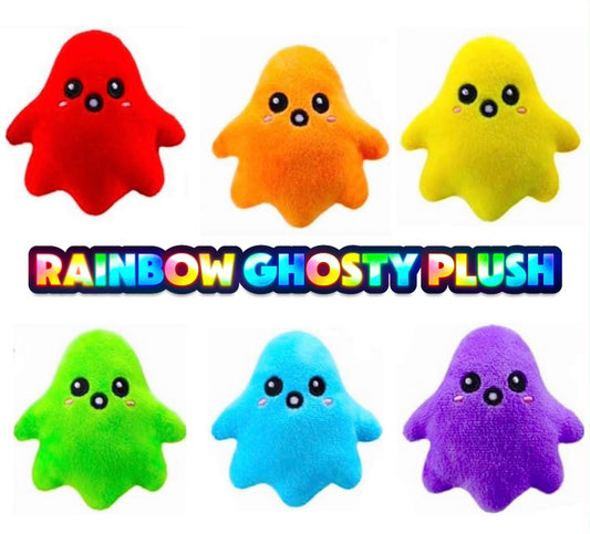 Rainbow Ghosty Plushie (1pc)