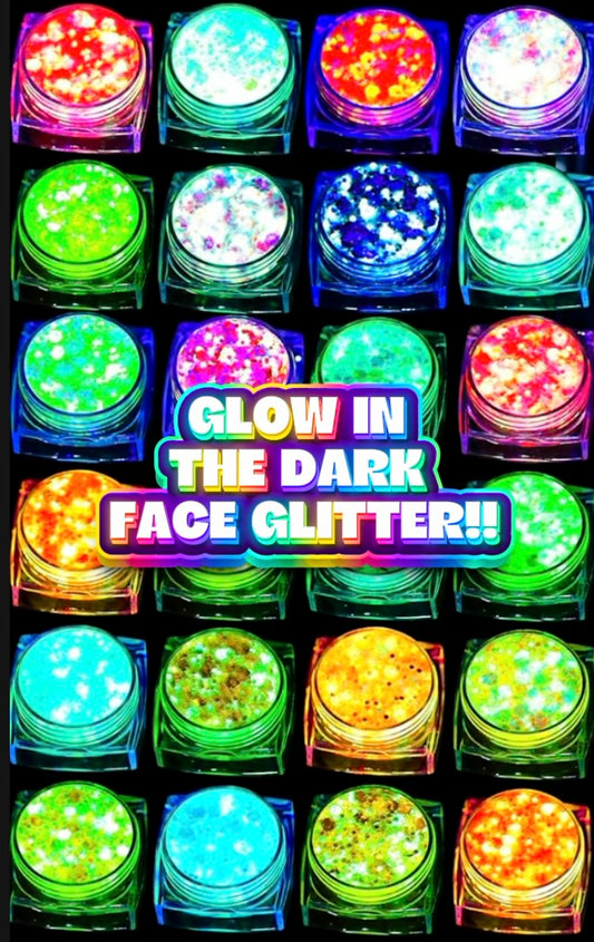 Ghosty glow Face and Body Glitter 1pc