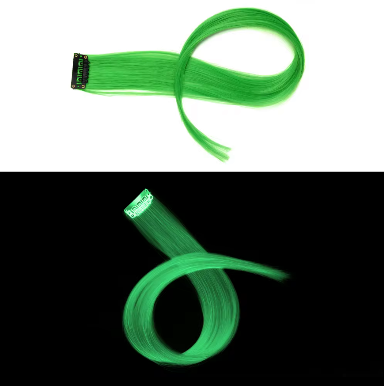 Ghostly Glow Hair extension (1pc)