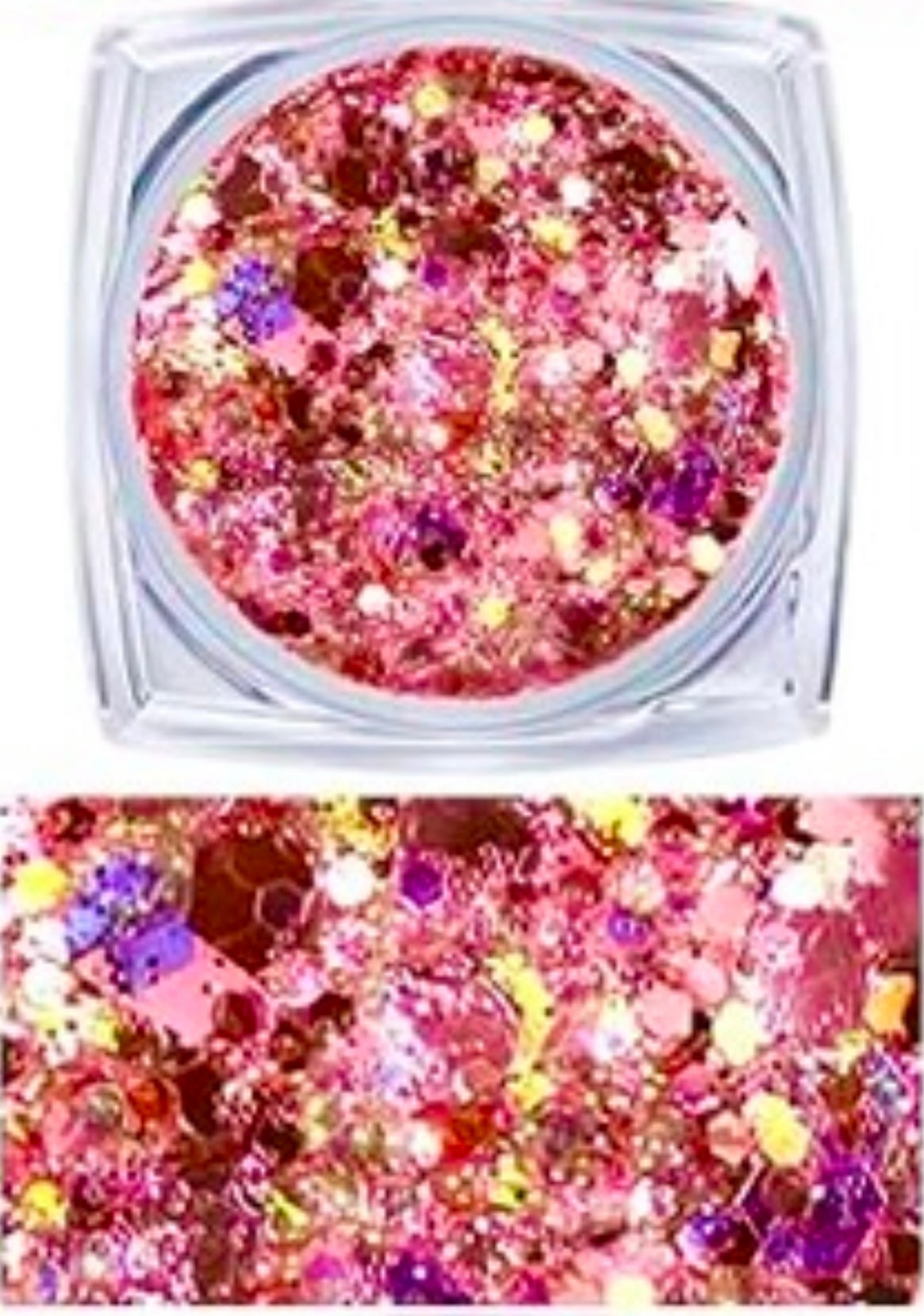 Ghosty glow Face and Body Glitter 1pc