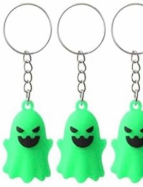 Rainbow Ghosty Glow Bag Charm (1pc)