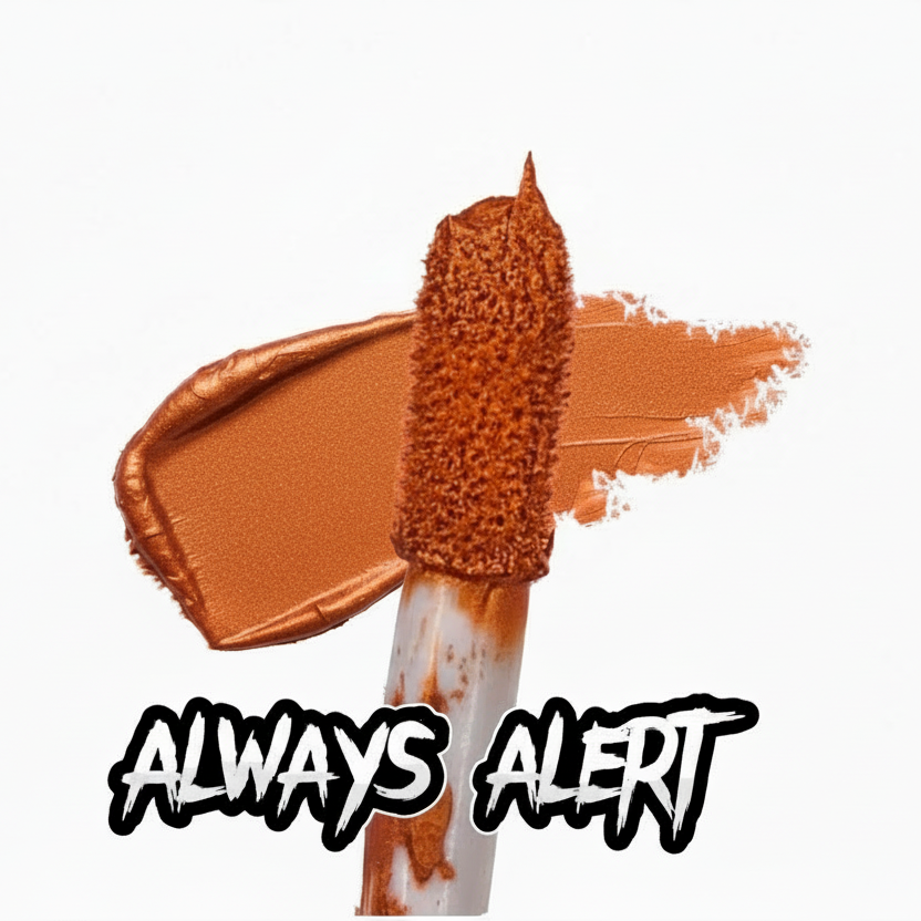 "Always Alert" Mettalic Lipstick