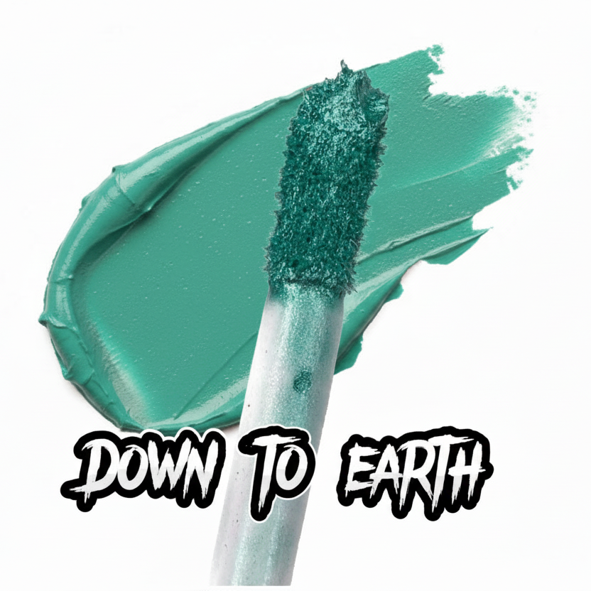 "Down to earth" Mettalic Lipstick