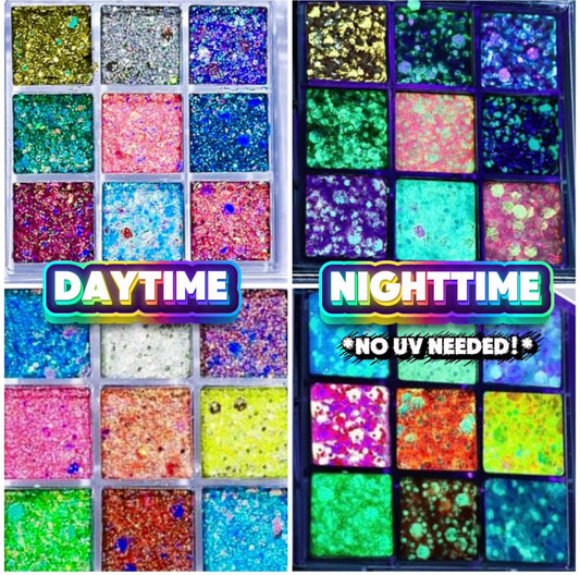 Ghostly Glow Glitter Palette