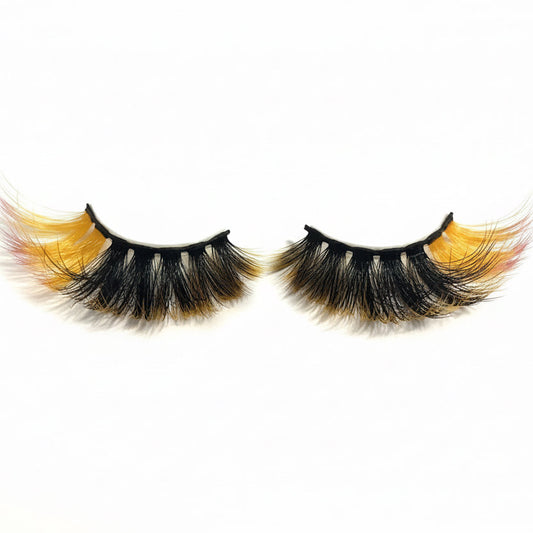 “Orange Maniac” Faux Mink Lashes