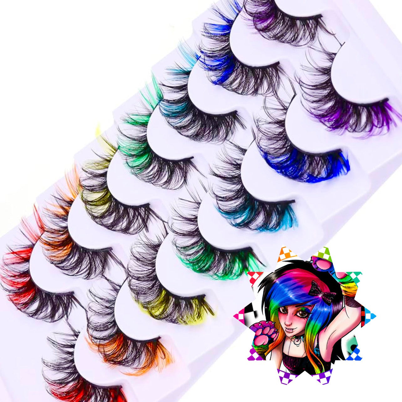 Rainbow Emo Lash Set (7pc) **LAUNCHING JUNE 5TH!**