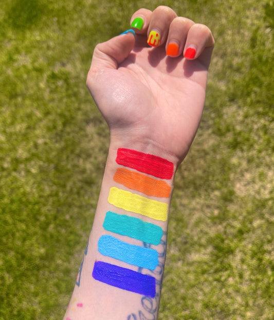 Rainbow Face Flexi-Sticks