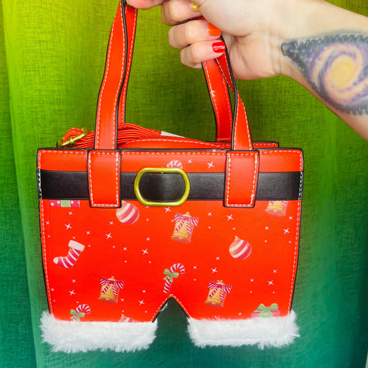 Santa Pants Purse