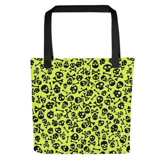 Lime Bones Quality Tote bag
