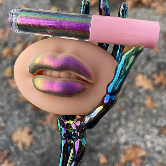 Color Chrome Lipstick “Rainbow Crystal”